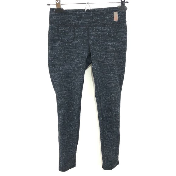 Zella Girl Black Heather Leggings - Picture 1 of 5